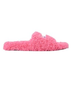 Balenciaga Furry Slide Rose Red OG0730924