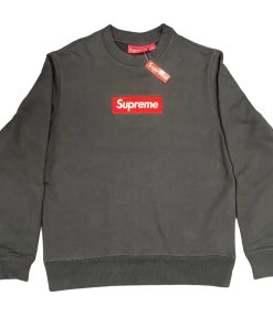 Supreme FW22 Week15 Series Classic Round Neck Hoodie black OG0729289