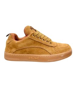 CELINE HUNTINGTON LOW LACE-UP SNEAKER Brown OG0721865