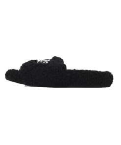 Balenciaga Cities Paris Furry Slide Black OG0730927
