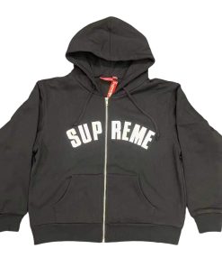 SUPREME 24FW ARC THERMAL LINED ZIP UP HOODED Black OG0729230