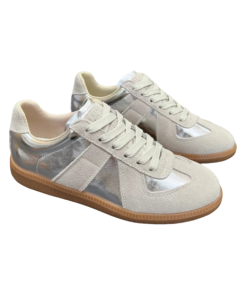 Maison Margiela Replica German Army Trainer Silver OG0716762