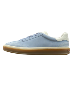 Loro Piana Tennis Walk Sneaker Suede Calf Split Blue And White OG0715729