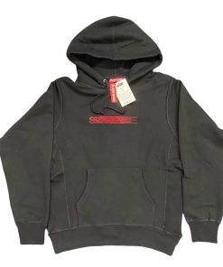 Sup x collaboration FW25 Motion Logo Hooded Sweatshirt black OG0729254