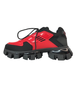 Prada Cloudbust Thunder Sneakers Black Red OG0706641