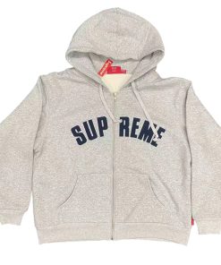 SUPREME 24FW ARC THERMAL LINED ZIP UP HOODED GREY OG0729233