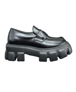 Prada Monolith leather loafers Black OG0706644