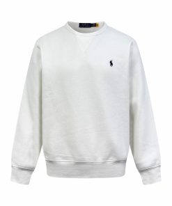 Ralph Lauren logo embroidered hoodie white OG0730313