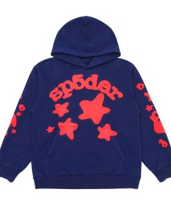 Sp5der Hoodie Slate Beluga Hoodie Black OG0725107