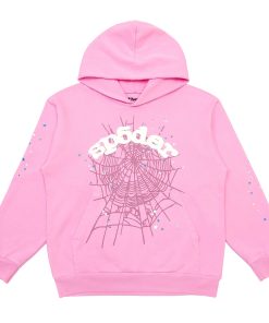Sp5der Hoodie Pink OG0725105