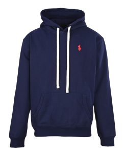 Ralph Lauren Pony Logo Hoodie navy blue OG0731331