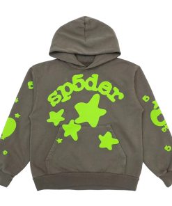 Sp5der Hoodie Slate Beluga Hoodie Grey OG0725108