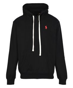 Ralph Lauren Pony Logo Hoodie black OG0731329
