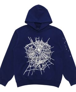 Sp5der Arach NY Phobia Hoodie NavyAsh OG0725103