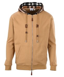 Burberry BBR plaid patchwork zipper Hoodie OG0728181