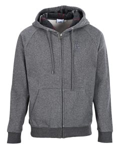 Burberry Tag Hat Zipper Hoodie Grey OG0727156
