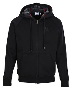 Burberry Tag Hat Zipper Hoodie Black OG0727157