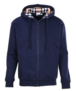 BURBERRY Zipper Hoodie navy blue OG0728193