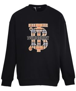 BURBERRY round neck sweatshirt Black OG0728209