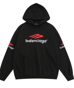 Balenciaga 3B Sports Icon Hoodie Black OG0801385