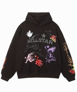 Hellstar Studio Summer Love Hoodie Black OG0801426