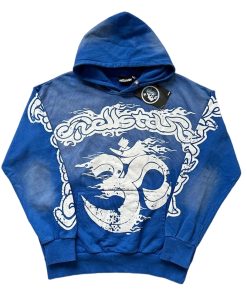 Hellstar Studios Blue Yoga Hoodie OG0801429