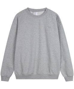 Alo Classic Round Neck Hoodie Flower Grey OG0801419